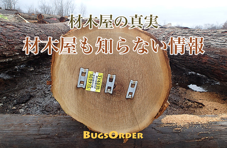 材木屋の真実:材木屋も知らない情報