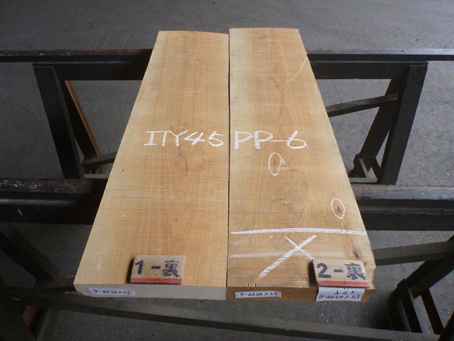 イタヤカエデ 45ミリ 板目板