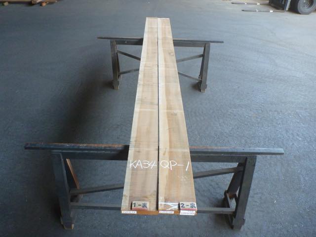 カツラ 34ミリ 柾目板