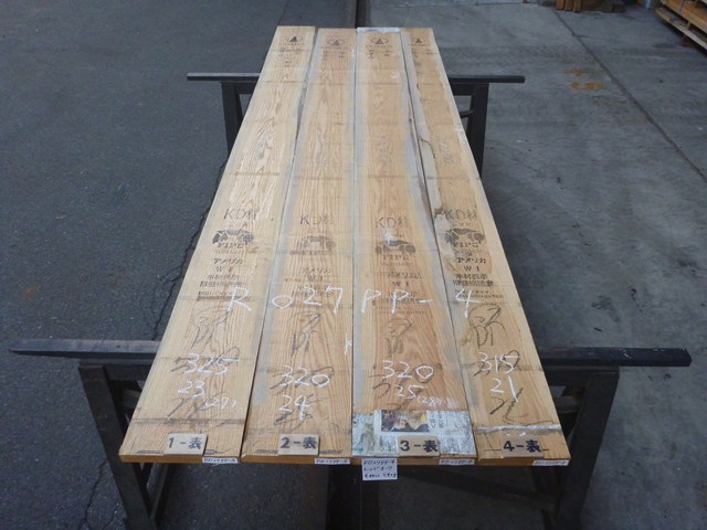 ノーザン・レッドオーク 27mm 板目