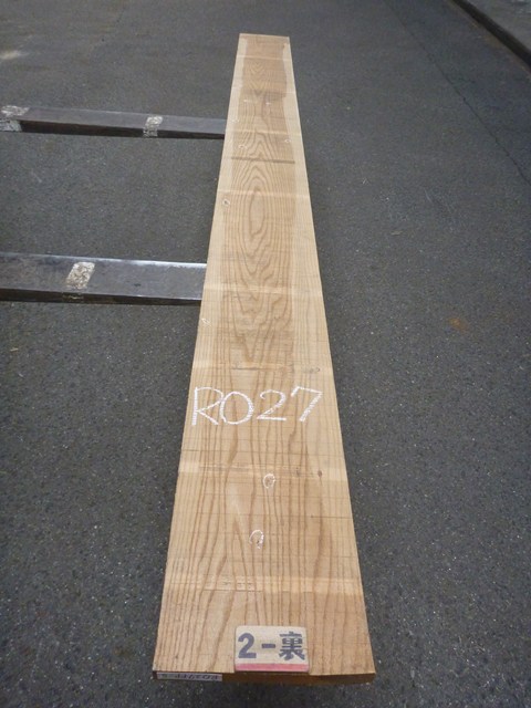 ノーザン・レッドオーク 27mm 板目