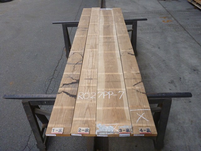 ノーザン・レッドオーク 27mm 板目