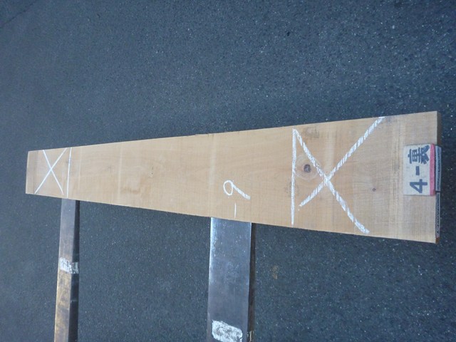 ヤマザクラ 27ミリ 板目