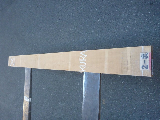 ヤマザクラ 27ミリ 板目