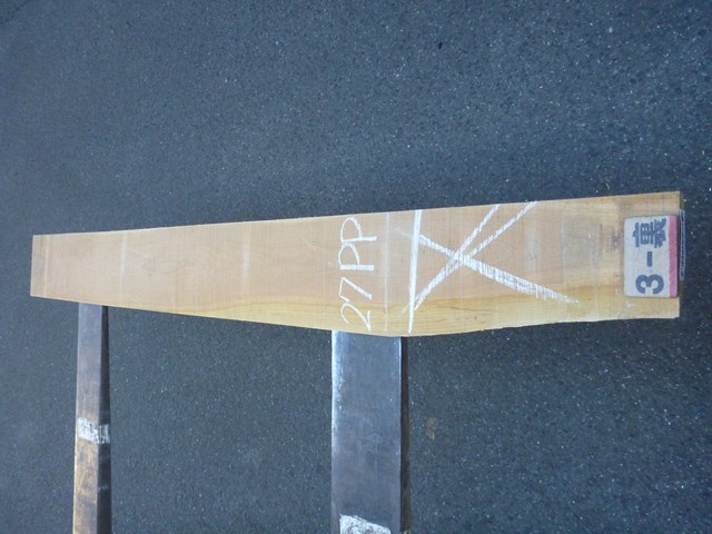 ヤマザクラ 27ミリ 板目