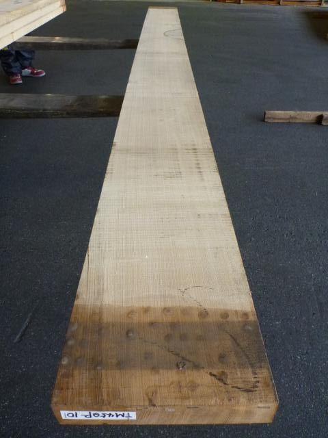 タモ 45ミリ 柾目板