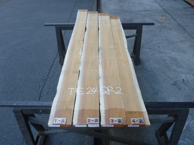 チーク 24ミリ 柾目