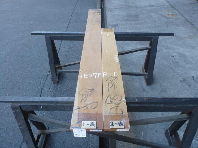 チーク 27ミリ 板目