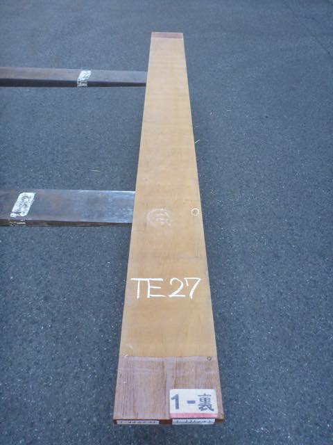 チーク 27ミリ 板目