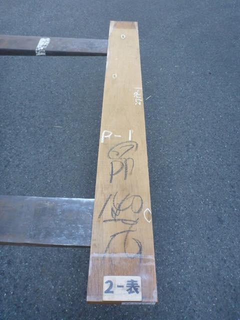 チーク 27ミリ 板目