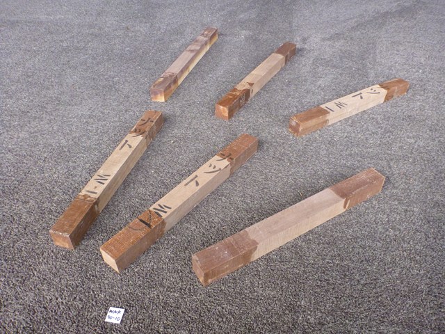 ブラック ウォールナット 角材